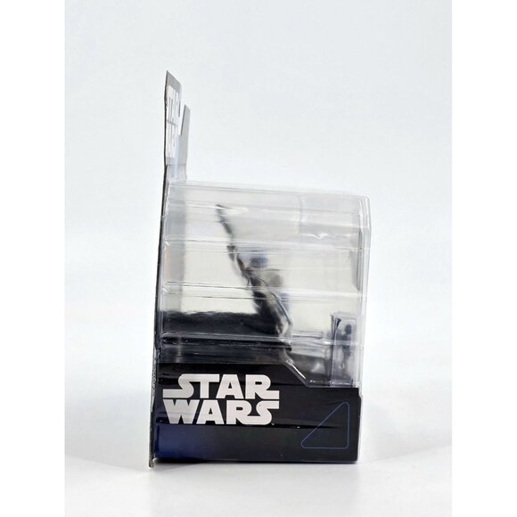 Star Wars Micro Galaxy Squadron Fang Fighter Toy w Mandalorian Figure 5 Inch New - Picture 5 of 11